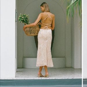 Sabo Skirt Aviera Midi Dress - small